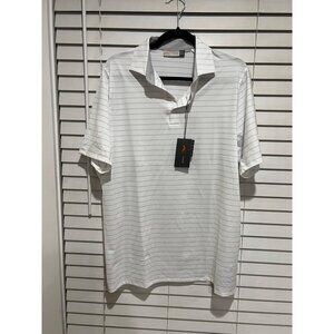 KJUS Striped Polo Shirt NWT - Size XL